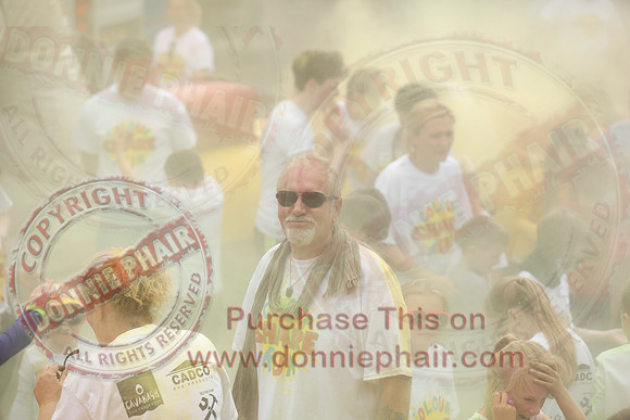 Colour Run at the Share Centre Lisnaskea