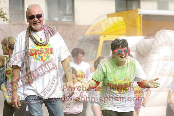 Colour Run at the Share Centre Lisnaskea
