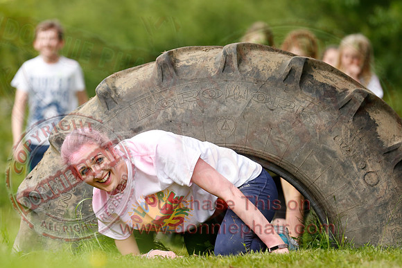 Colour Run at the Share Centre Lisnaskea