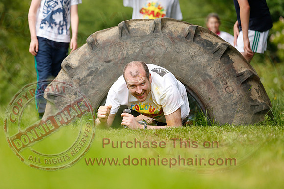 Colour Run at the Share Centre Lisnaskea