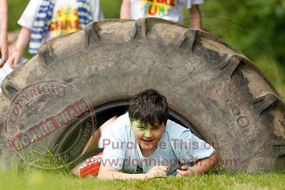 Colour Run at the Share Centre Lisnaskea