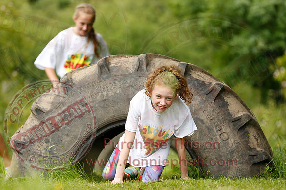 Colour Run at the Share Centre Lisnaskea