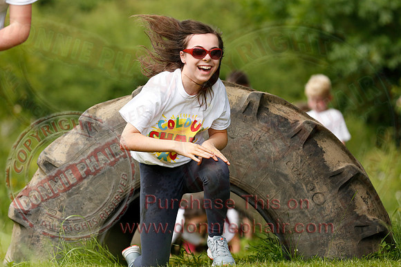 Colour Run at the Share Centre Lisnaskea