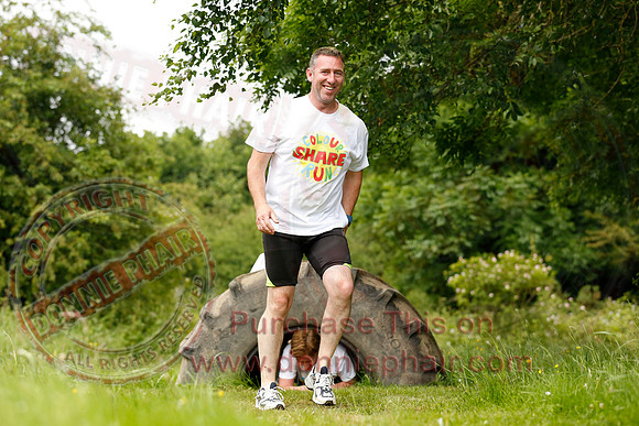 Colour Run at the Share Centre Lisnaskea