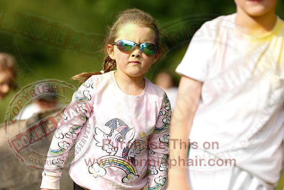 Colour Run at the Share Centre Lisnaskea
