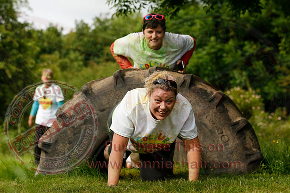 Colour Run at the Share Centre Lisnaskea