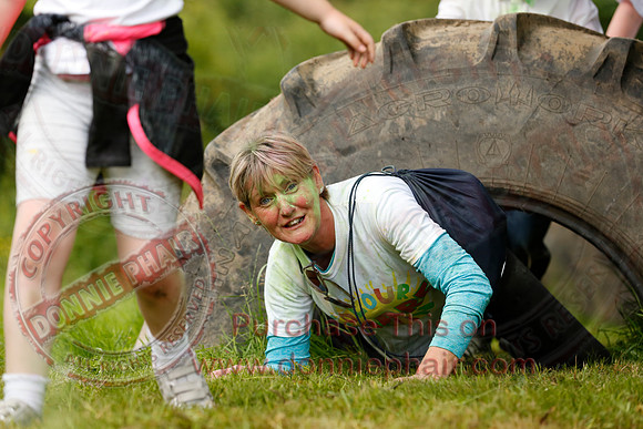 Colour Run at the Share Centre Lisnaskea