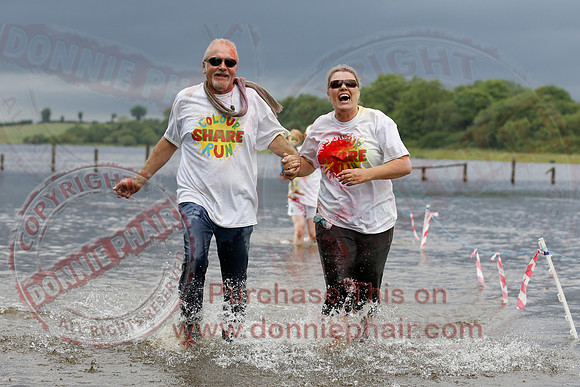 Colour Run at the Share Centre Lisnaskea