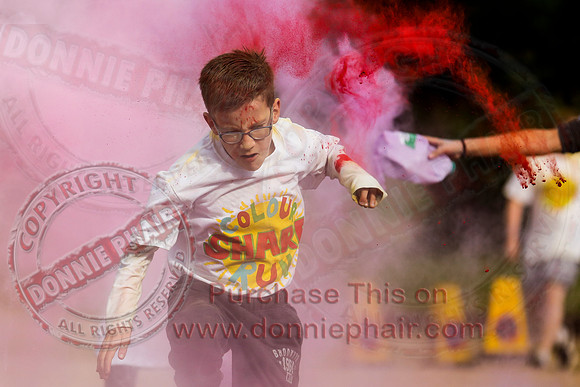 Colour Run at the Share Centre Lisnaskea