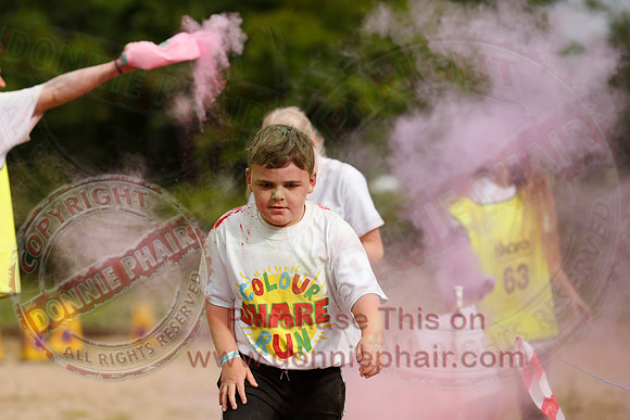 Colour Run at the Share Centre Lisnaskea