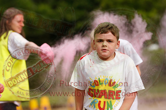 Colour Run at the Share Centre Lisnaskea