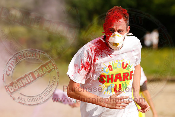 Colour Run at the Share Centre Lisnaskea