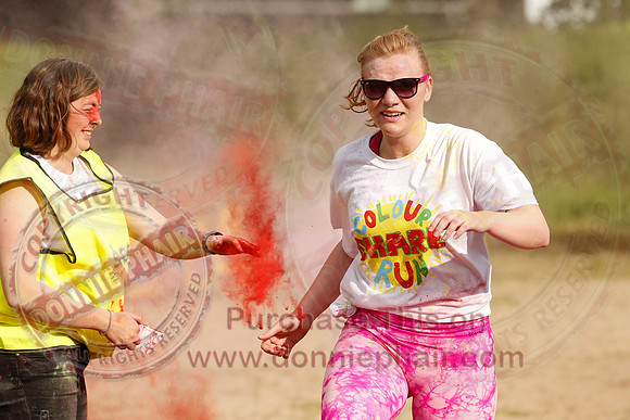 Colour Run at the Share Centre Lisnaskea