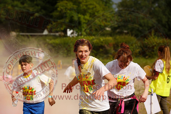 Colour Run at the Share Centre Lisnaskea