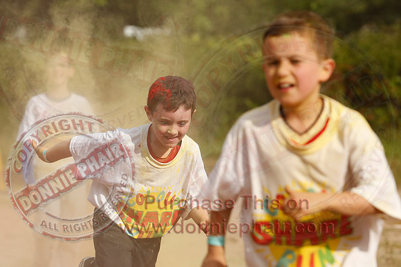 Colour Run at the Share Centre Lisnaskea