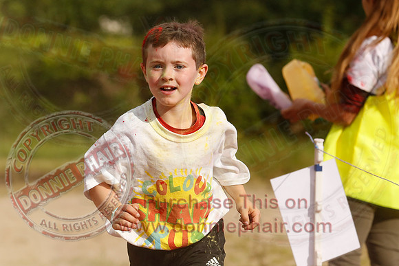 Colour Run at the Share Centre Lisnaskea