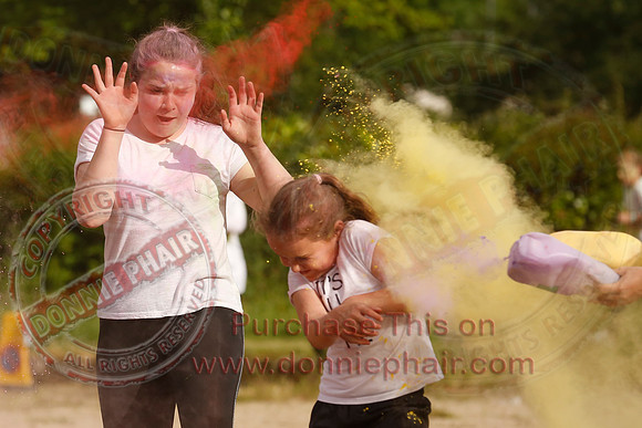 Colour Run at the Share Centre Lisnaskea