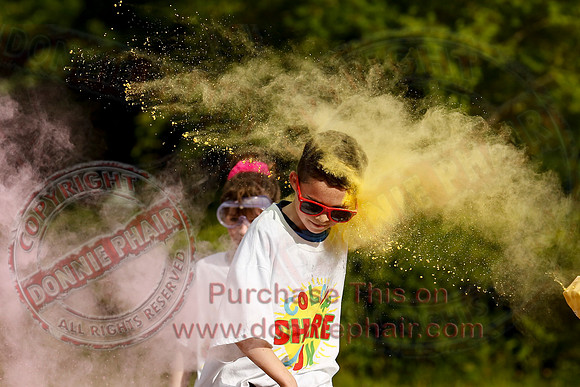 Colour Run at the Share Centre Lisnaskea