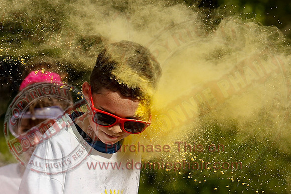 Colour Run at the Share Centre Lisnaskea
