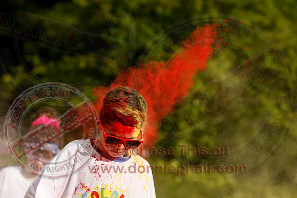 Colour Run at the Share Centre Lisnaskea