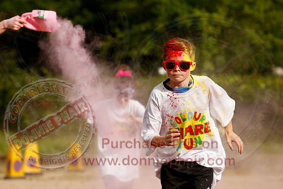 Colour Run at the Share Centre Lisnaskea