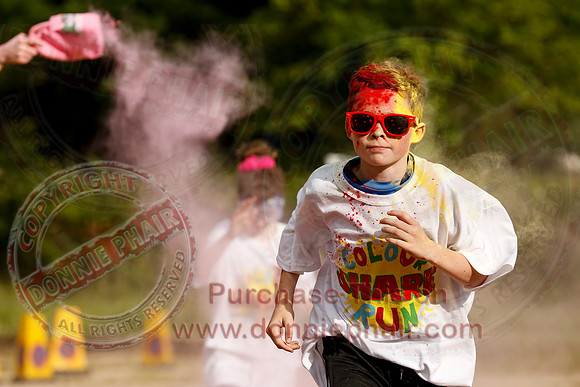 Colour Run at the Share Centre Lisnaskea