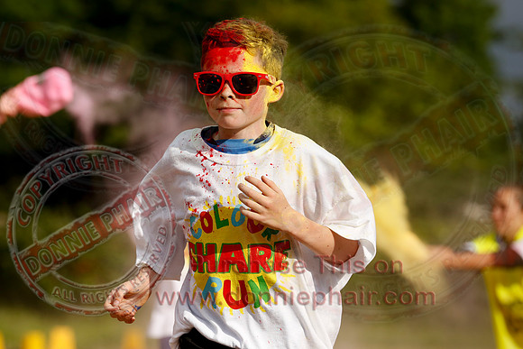 Colour Run at the Share Centre Lisnaskea