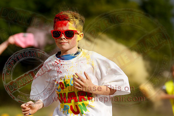 Colour Run at the Share Centre Lisnaskea