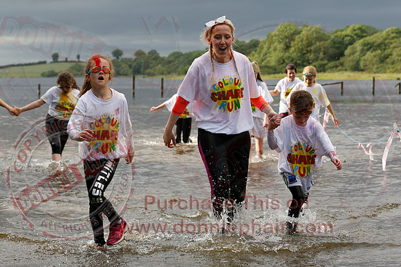 Colour Run at the Share Centre Lisnaskea
