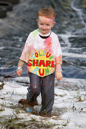 Colour Run at the Share Centre Lisnaskea