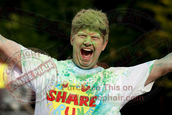 Colour Run at the Share Centre Lisnaskea