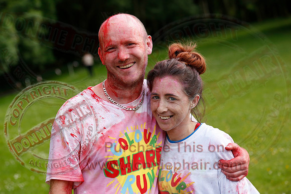 Colour Run at the Share Centre Lisnaskea