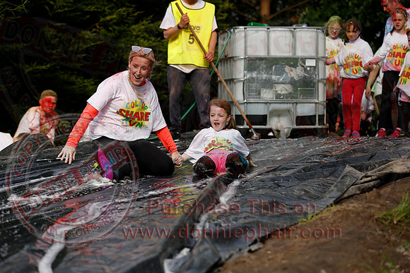Colour Run at the Share Centre Lisnaskea