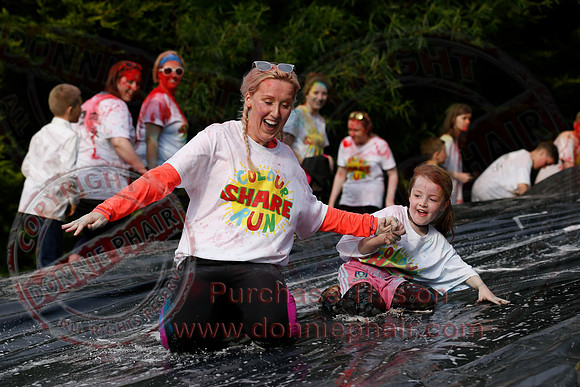 Colour Run at the Share Centre Lisnaskea
