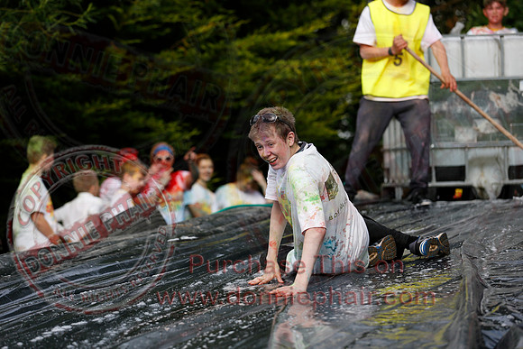 Colour Run at the Share Centre Lisnaskea