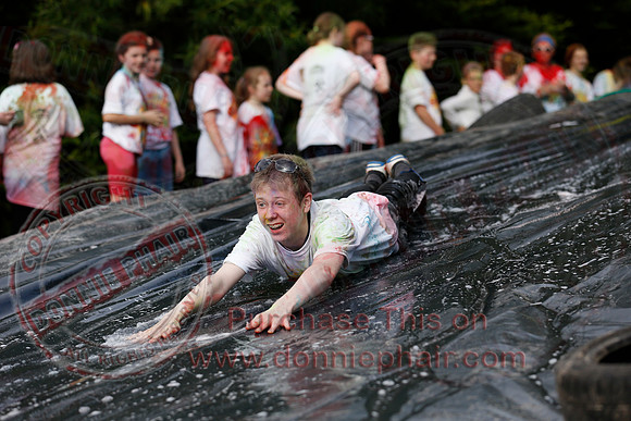 Colour Run at the Share Centre Lisnaskea
