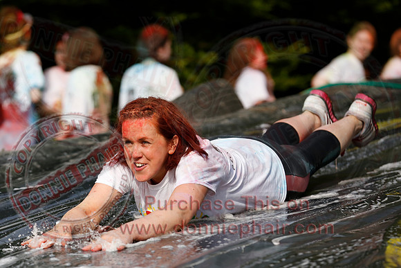 Colour Run at the Share Centre Lisnaskea