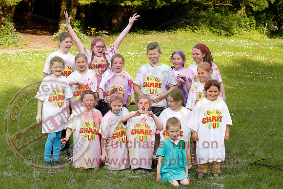 Colour Run at the Share Centre Lisnaskea