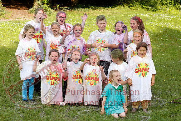 Colour Run at the Share Centre Lisnaskea