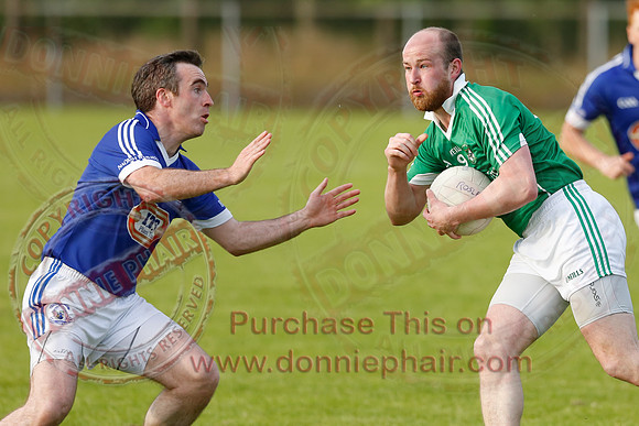 Roslea (0-10) V Kinawley (2-11) in Senior GAA Football League, Division One.
