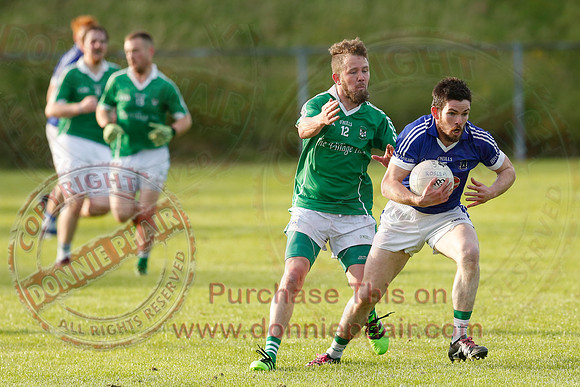 Roslea (0-10) V Kinawley (2-11) in Senior GAA Football League, Division One.