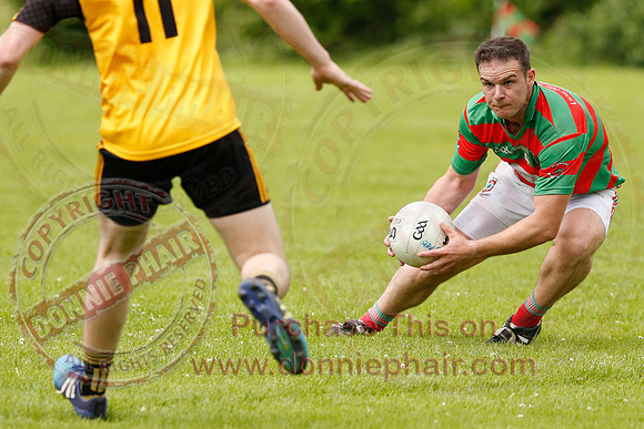 Maguiresbridge (1-14) in Senior GAA Football League Division Two.
