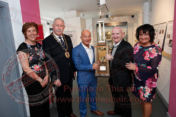 Launch of -The Legend of Ted Keenan- exhibition in Enniskillen Castle Museum.