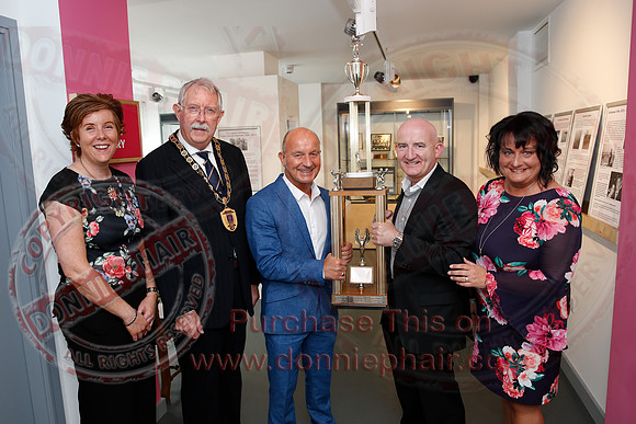 Launch of -The Legend of Ted Keenan- exhibition in Enniskillen Castle Museum.