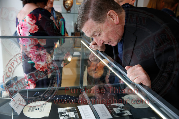 Launch of -The Legend of Ted Keenan- exhibition in Enniskillen Castle Museum.