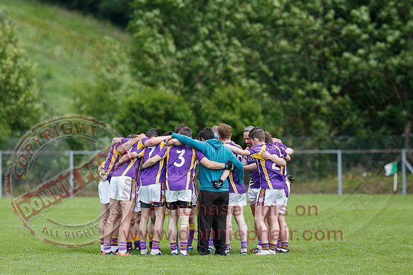 Roslea (1-11) V Derrygonnelly (1-13) in Senior GAA Football League Division One.