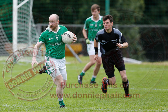 Roslea (1-11) V Derrygonnelly (1-13) in Senior GAA Football League Division One.