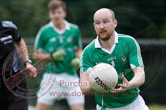 Roslea (1-11) V Derrygonnelly (1-13) in Senior GAA Football League Division One.