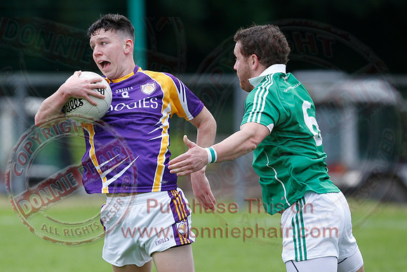 Roslea (1-11) V Derrygonnelly (1-13) in Senior GAA Football League Division One.