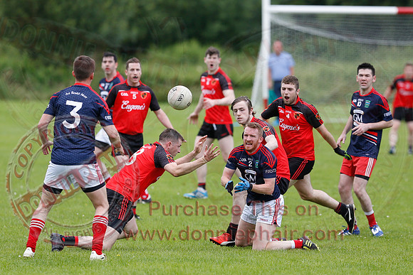 Maguiresbridge (1-14) in Senior GAA Football League Division Two.